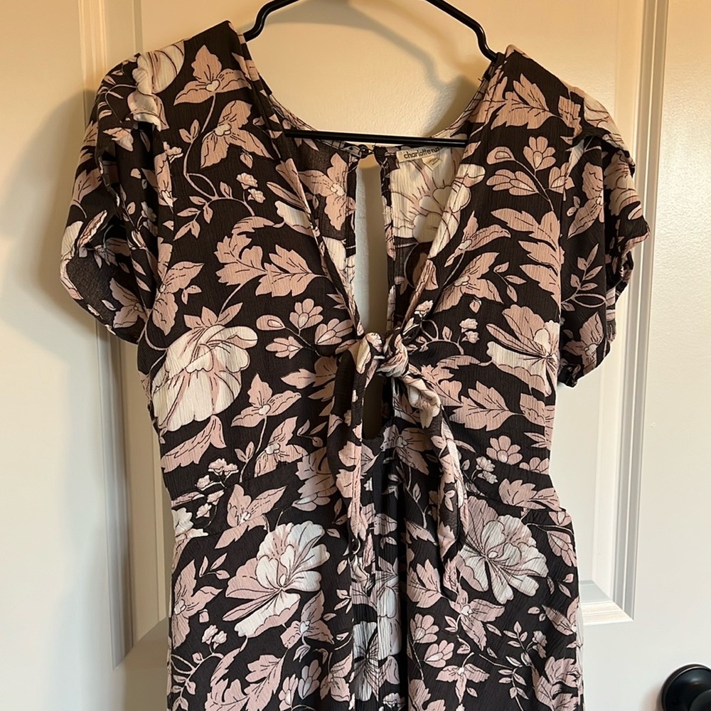 Charlotte Russe Floral Romper